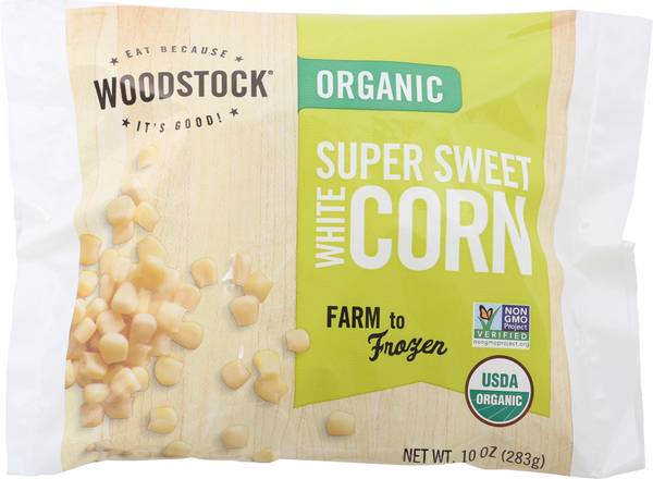 Woodstock Farms Organic Super Sweet White Corn