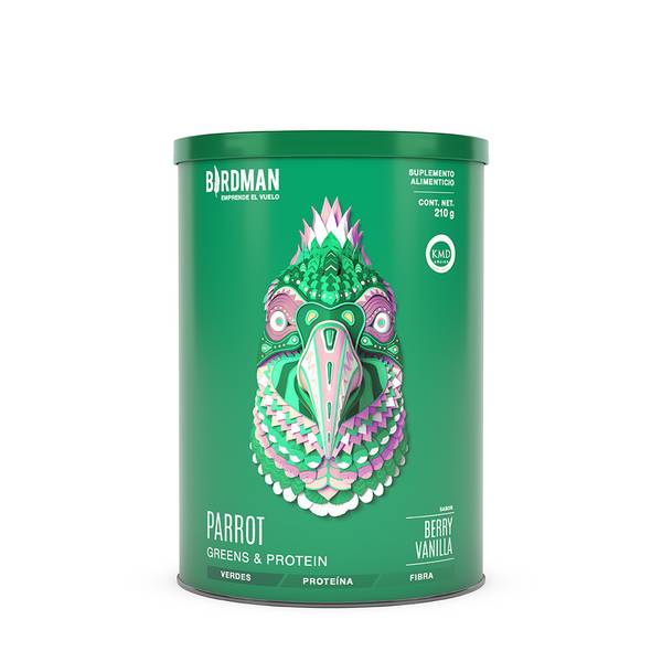 Birdman · Proteína vegetal parrot sabor vainilla (210 g)