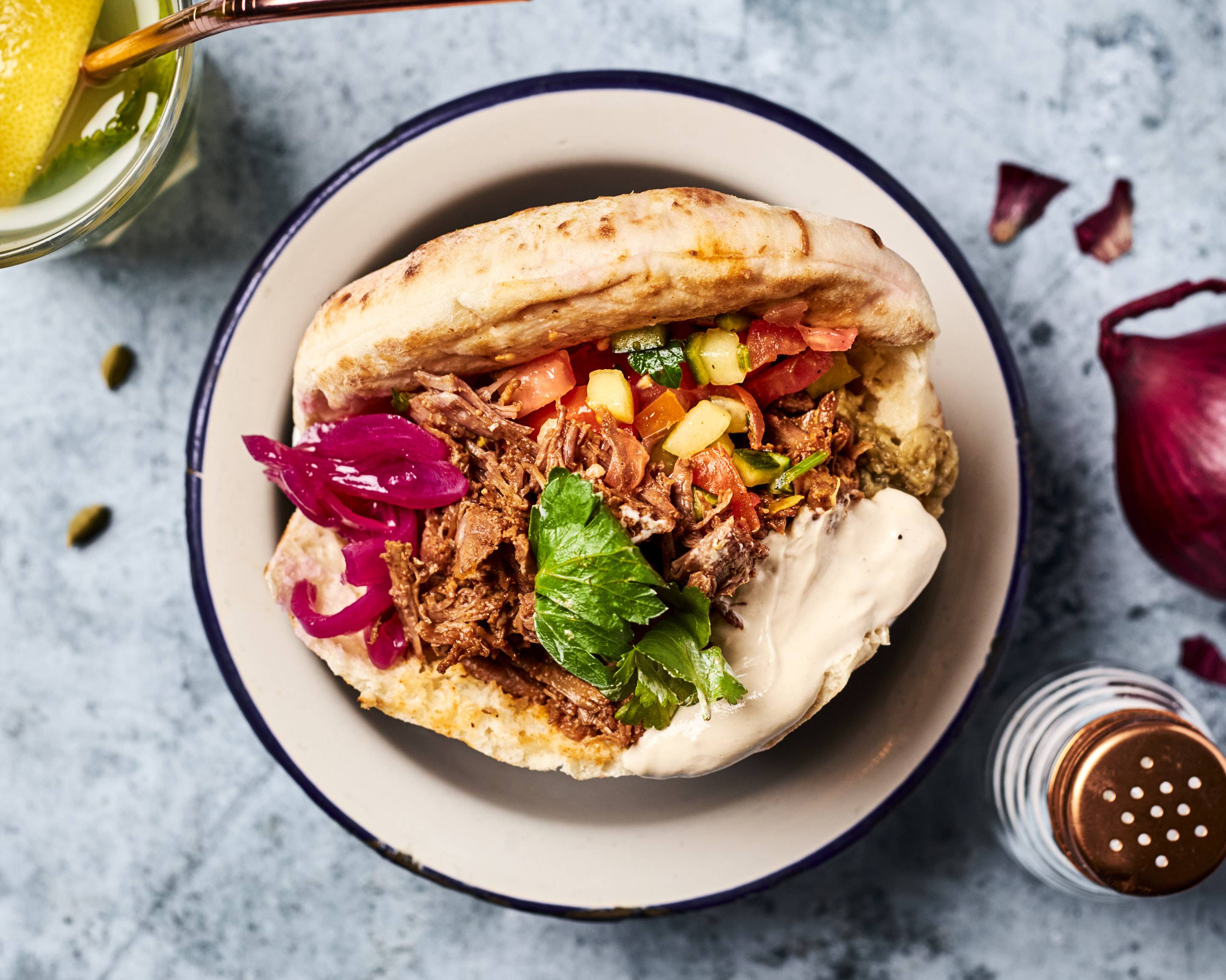 Pita Chicken Keftas