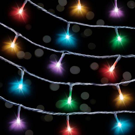 21.9m H x 1.5m W 200 LEDs Merkury Innovations Smart RGB Curtain Lights