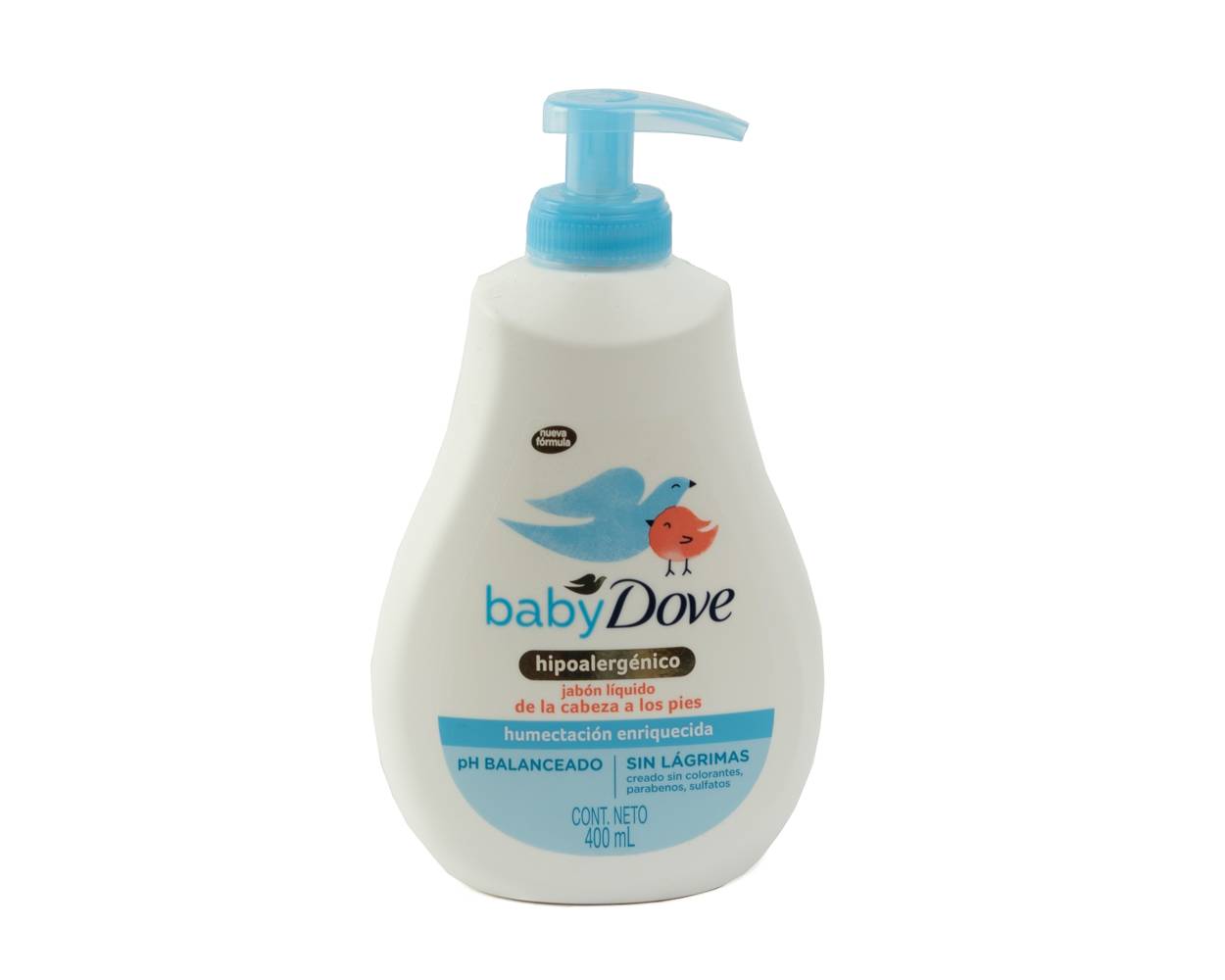 Dove jabón baby líquido corporal hidratante (400 ml)