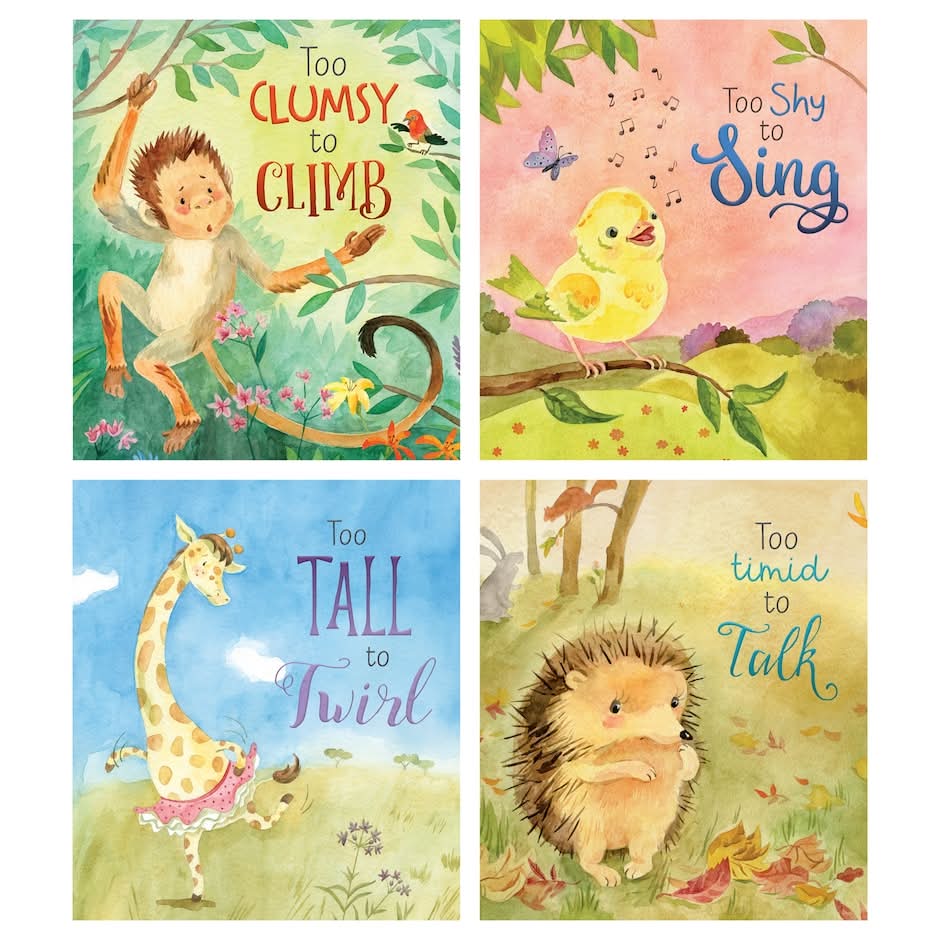 Bonney Press Assorted Too Series Books, 10.4x9.24 in.