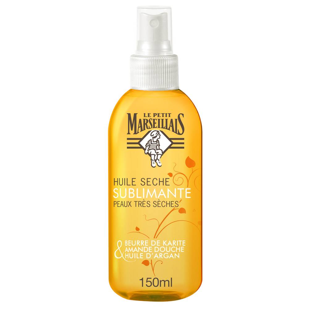 Le Petit Marseillais - Huile seche sublimante peaux très seches karite amande douce & argan (150ml)