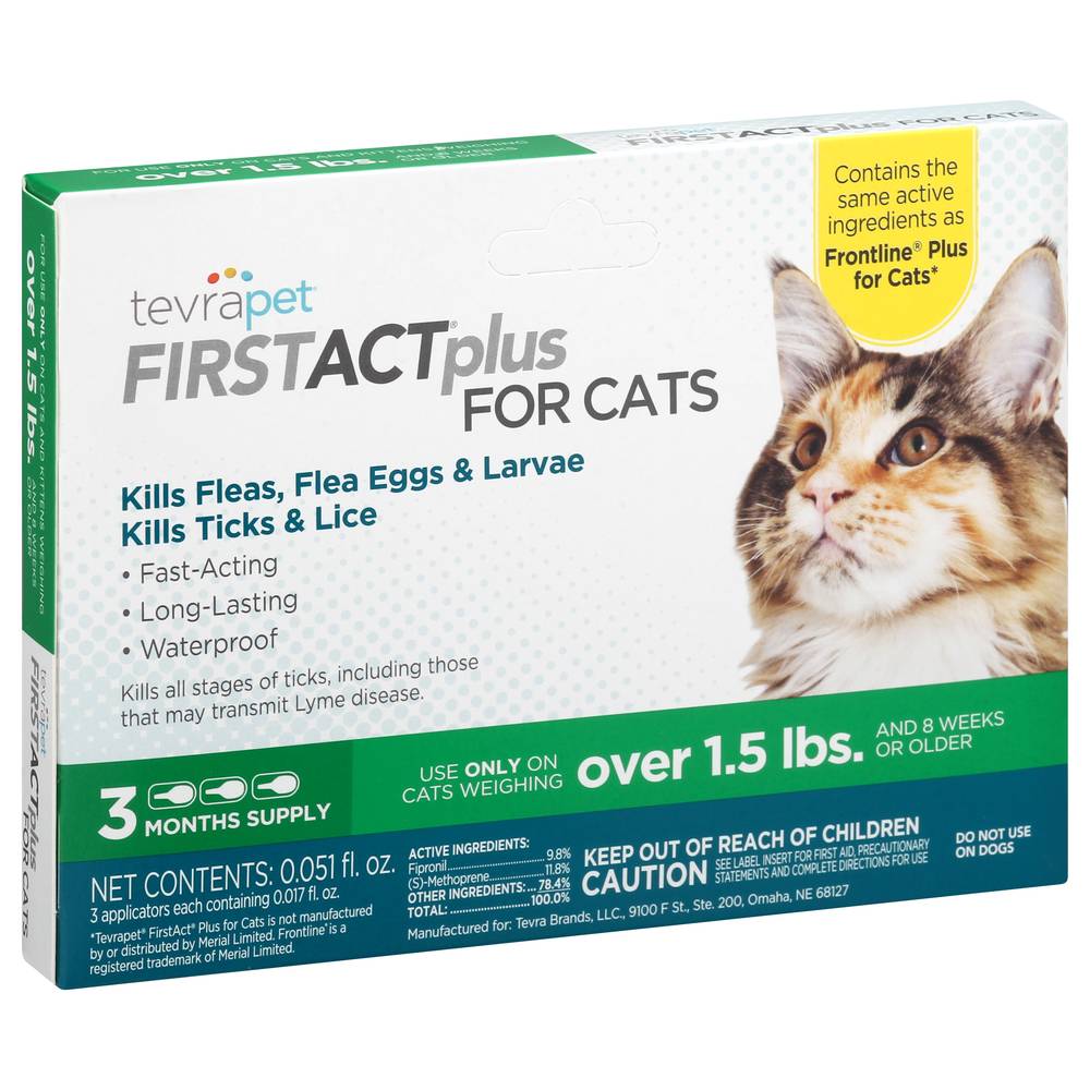 TevraPet First Act Plus For Cats (3.2 oz)