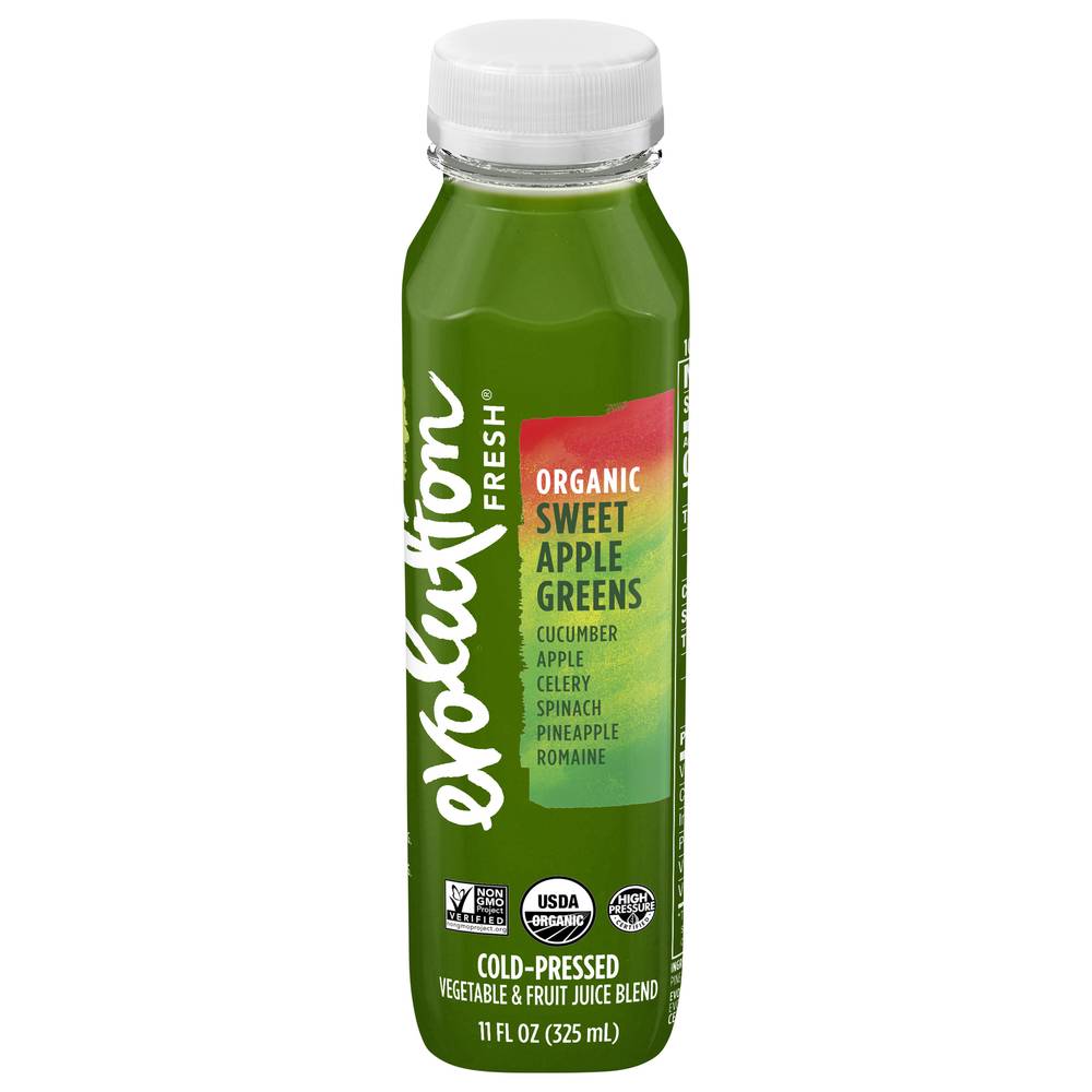 Evolution Fresh Cold Pressed Organic Vegetable & Fruit Blend Juice (11 fl oz) (sweet apple greens)