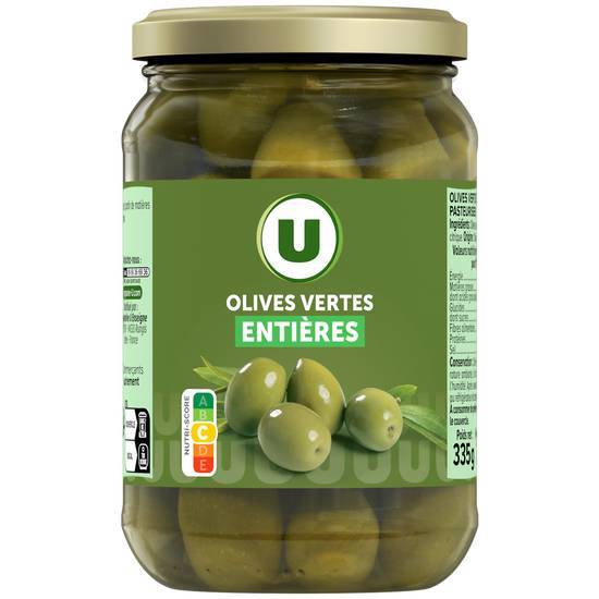 Les Produits U - Olives vertes entières