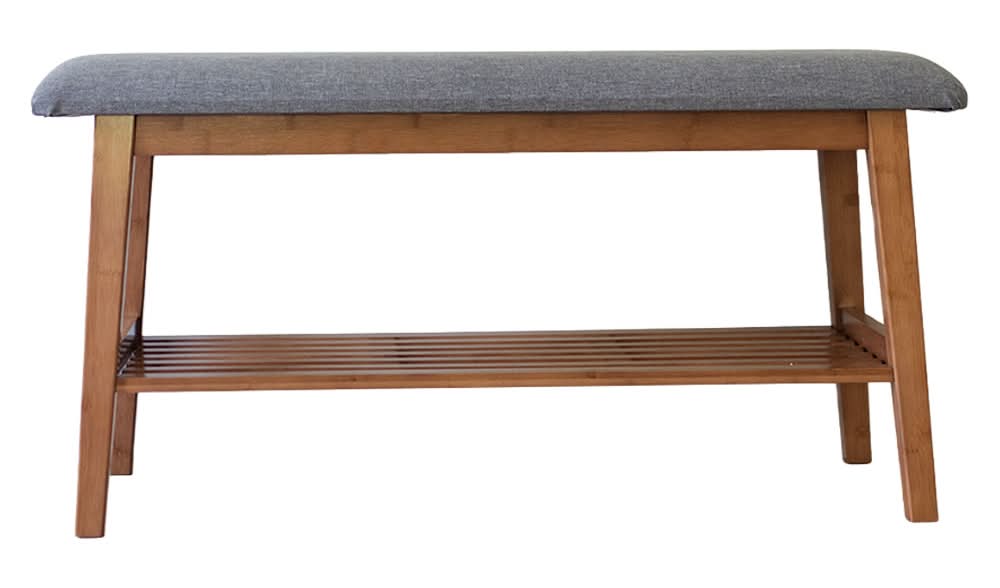 SOHL Gray 2 Tier Bench