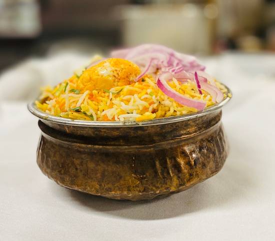 Egg Gongura Biryani