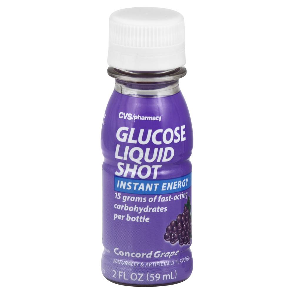 CVS Pharmacy Concord Grape Glucose Liquid Shot (2 fl oz)