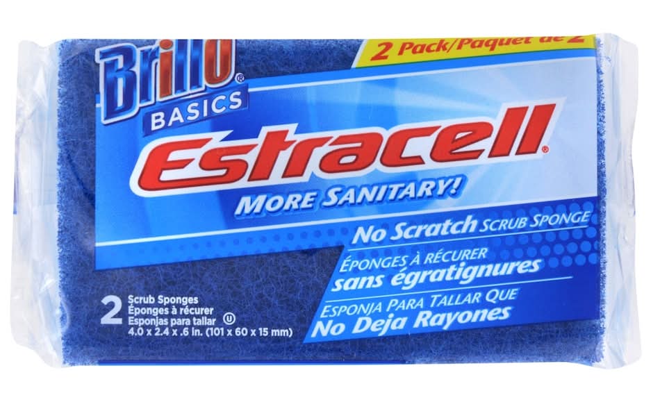 Brillo No Scratch Scrub Sponges (2 ct)