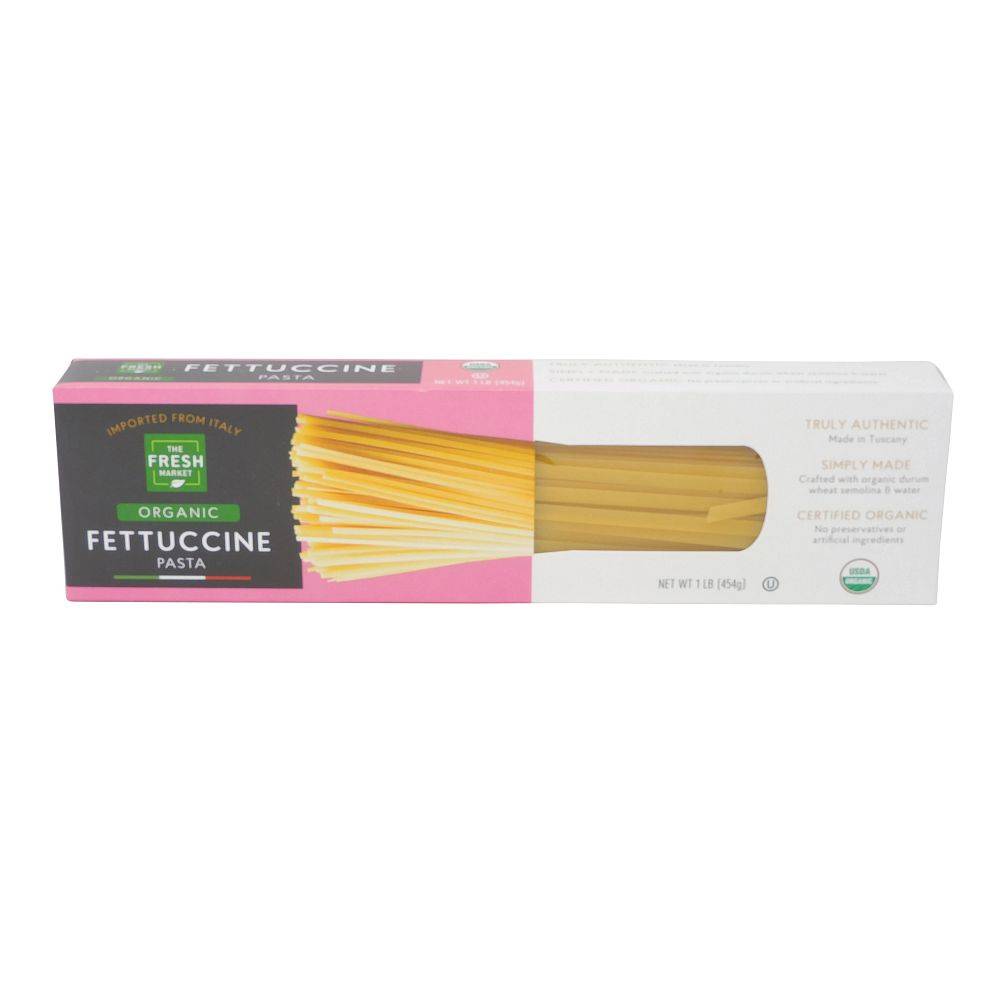 The Fresh Market Fettucine Organic Pasta