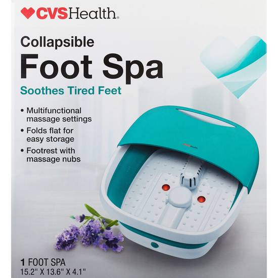 CVS Health Collapsible Foot Spa, 1 CT
