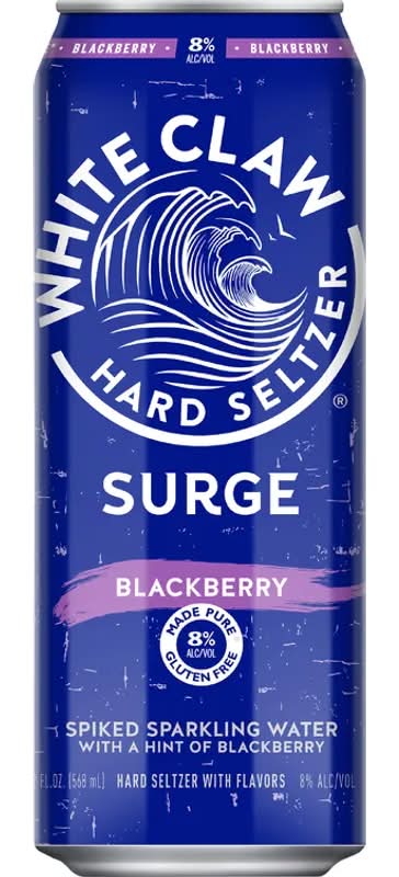 White Claw Hard Seltzer Surge Blackberry