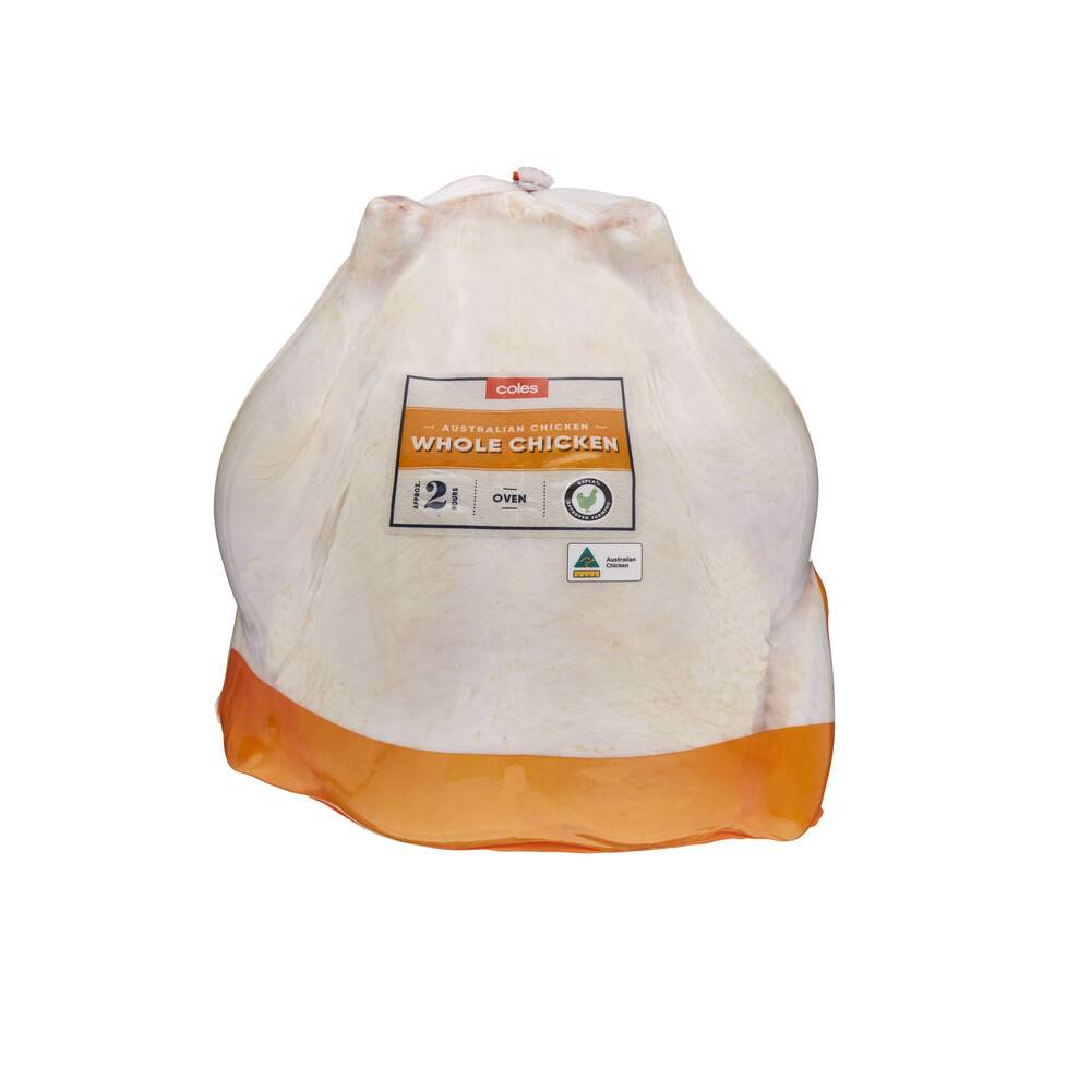 Coles RSPCA Approved Medium Whole Chicken approx. 1.65kg
