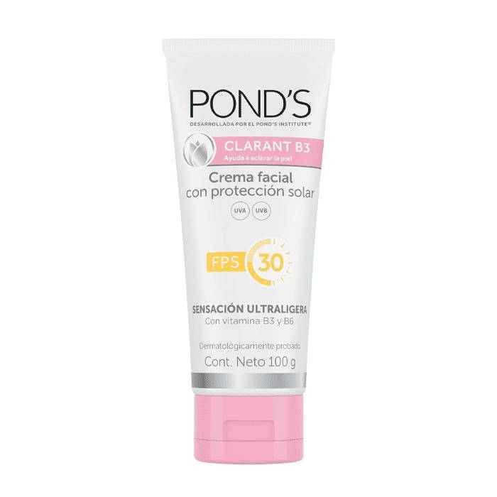 Pond's crema facial clarant b3 fps 30 (botella 100 g)