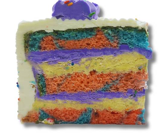 Tranche de gâteau Carnaval / Carnival cake slice