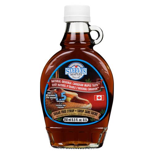 Steeves Maples Sugar Free Maple Taste Syrup (250 ml)