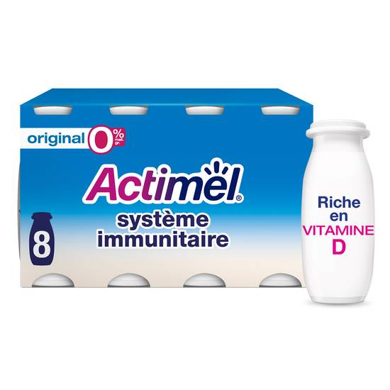 Actimel - Yaourt à boire nature  (8 unités)