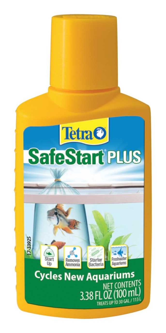 Tetra® SafeStart Aquarium Cycling Water Conditioner (Size: 3.38 Fl Oz)