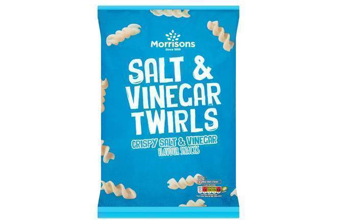 Morrisons Salt & Vinegar Twirls 125g