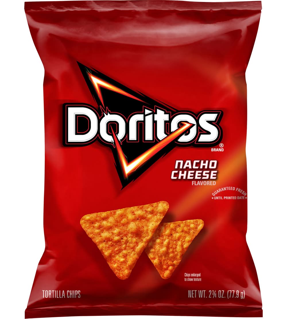 Doritos Tortilla Chips, Nacho Cheese (2.75 oz)