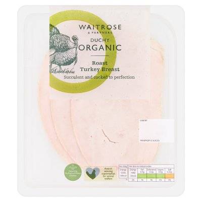 Waitrose & Partners Duchy Organic Roast Turkey Breast