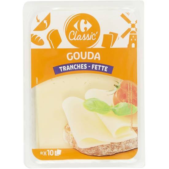 Carrefour Classic' - Fromage en tranches gouda (10)