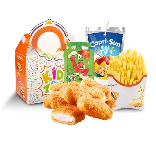 Menu enfants Nuggets