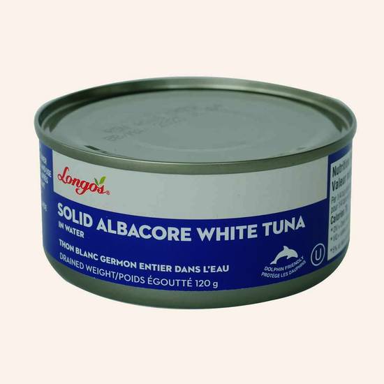 Longo's Solid White Albacore Tuna (120g)