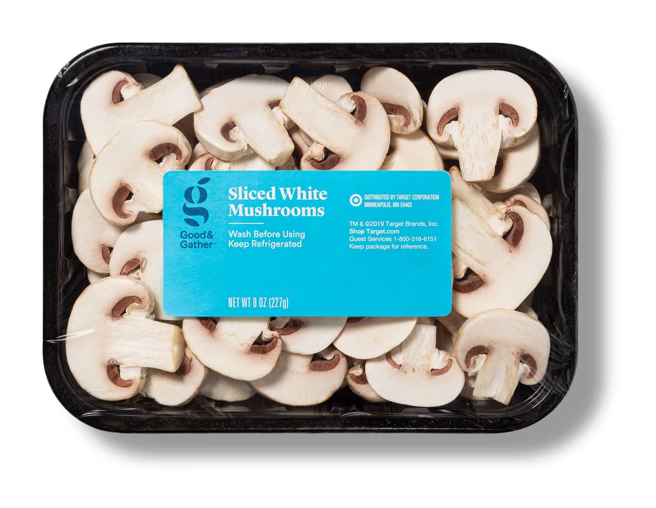 Good & Gather Sliced White Mushrooms (8 oz)