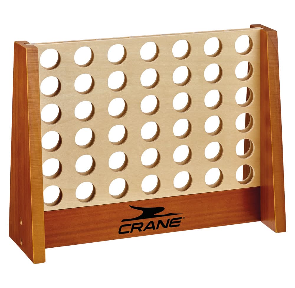 Crane Four in a Row Tabletop Wood Game