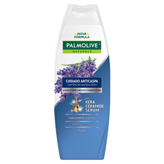 Palmolive shampoo anticaspa clássico sem sal naturals (350 mL)