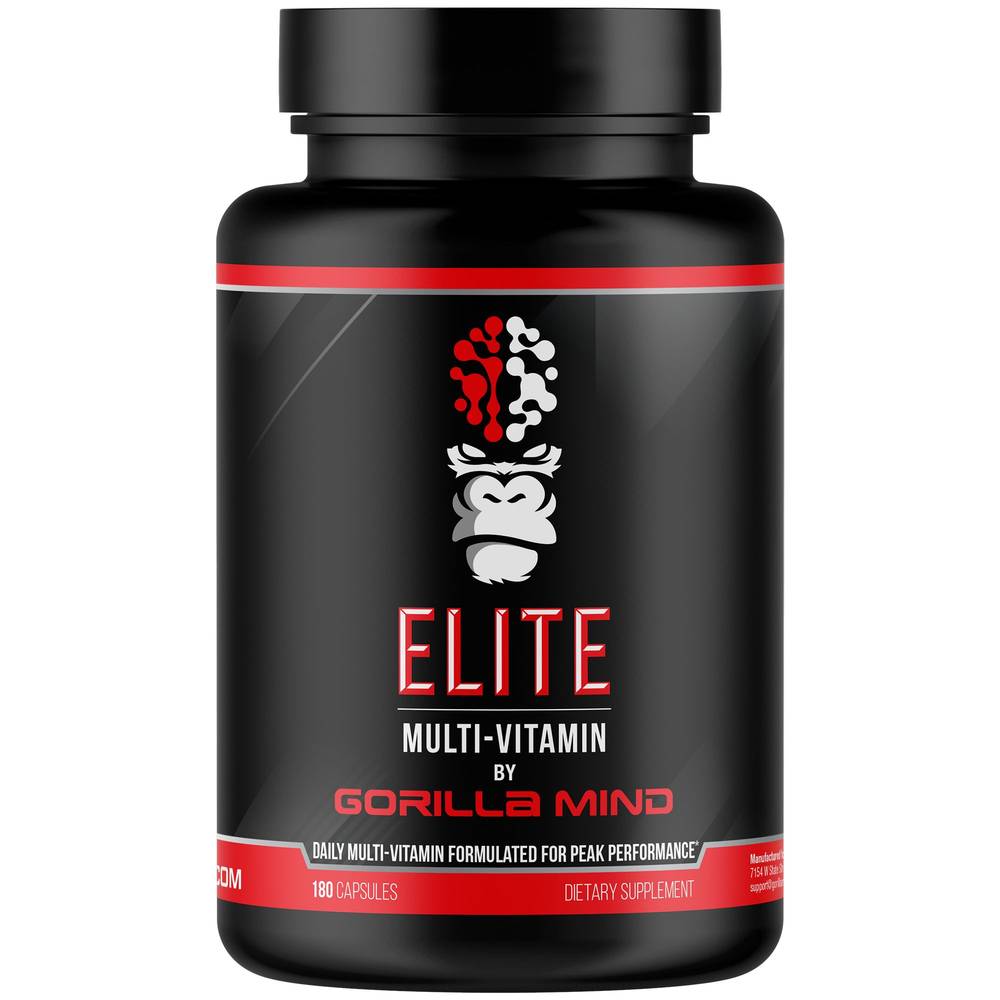 Gorilla Mind Elite Multi-Vitamin Capsules