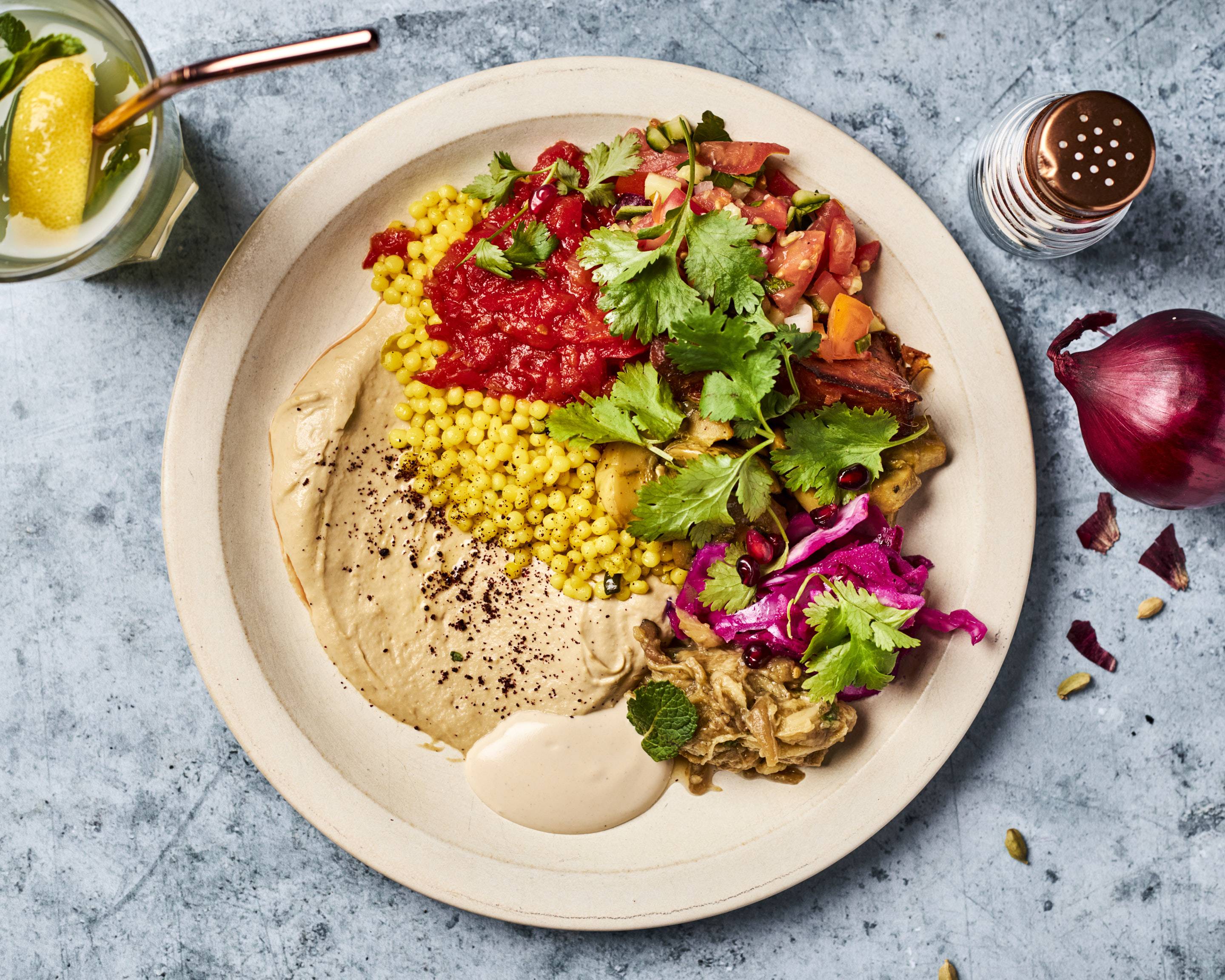 Assiette Vegan