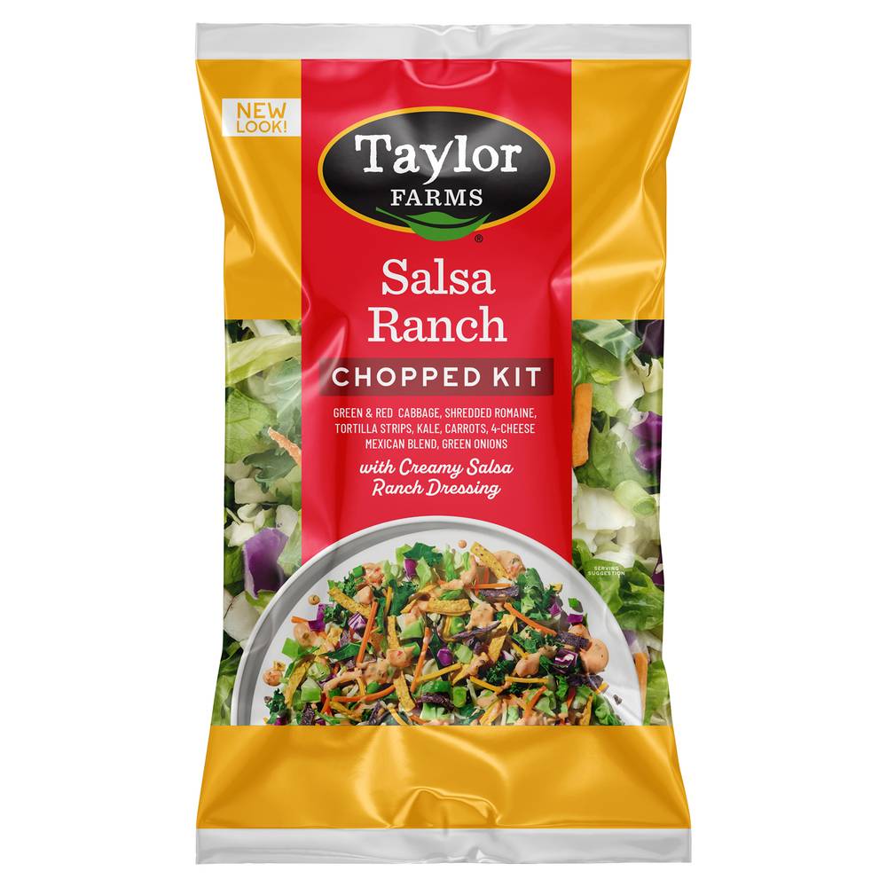 Taylor Farms. Salsa Ranch Chopped Salad Kit Bag (12.5 oz)