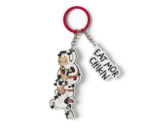 Hangin' with the Herd Keychain
