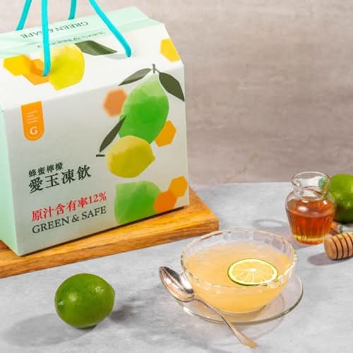 蜂蜜檸檬愛玉凍飲