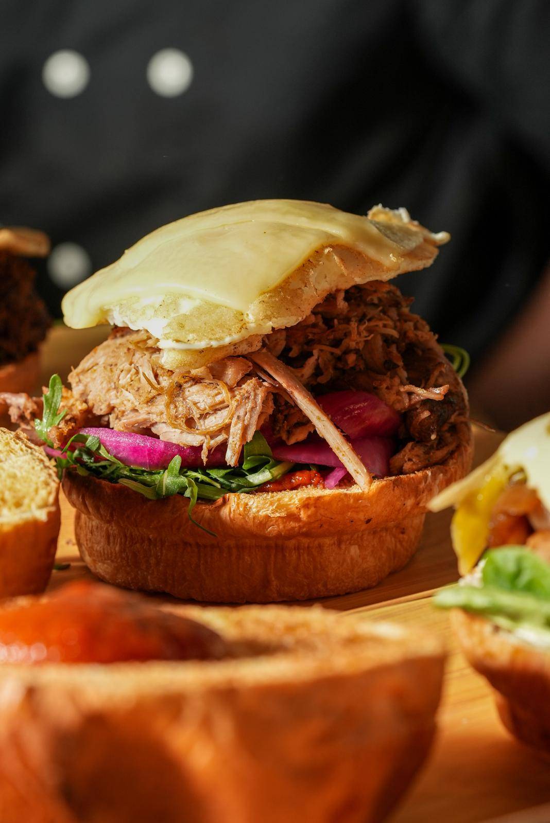 L'île aux Burger Effiloché (burger gourmet) 🍔