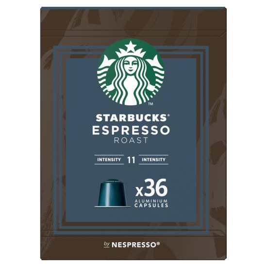 Starbucks Espresso Roast Aluminium Capsules Coffee ( 36ct, 202g)