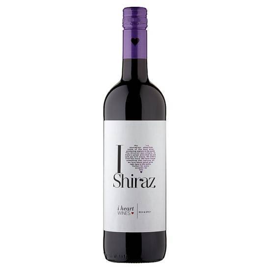 I Heart Shiraz 75cl ORIGINAL PRICE £9.09