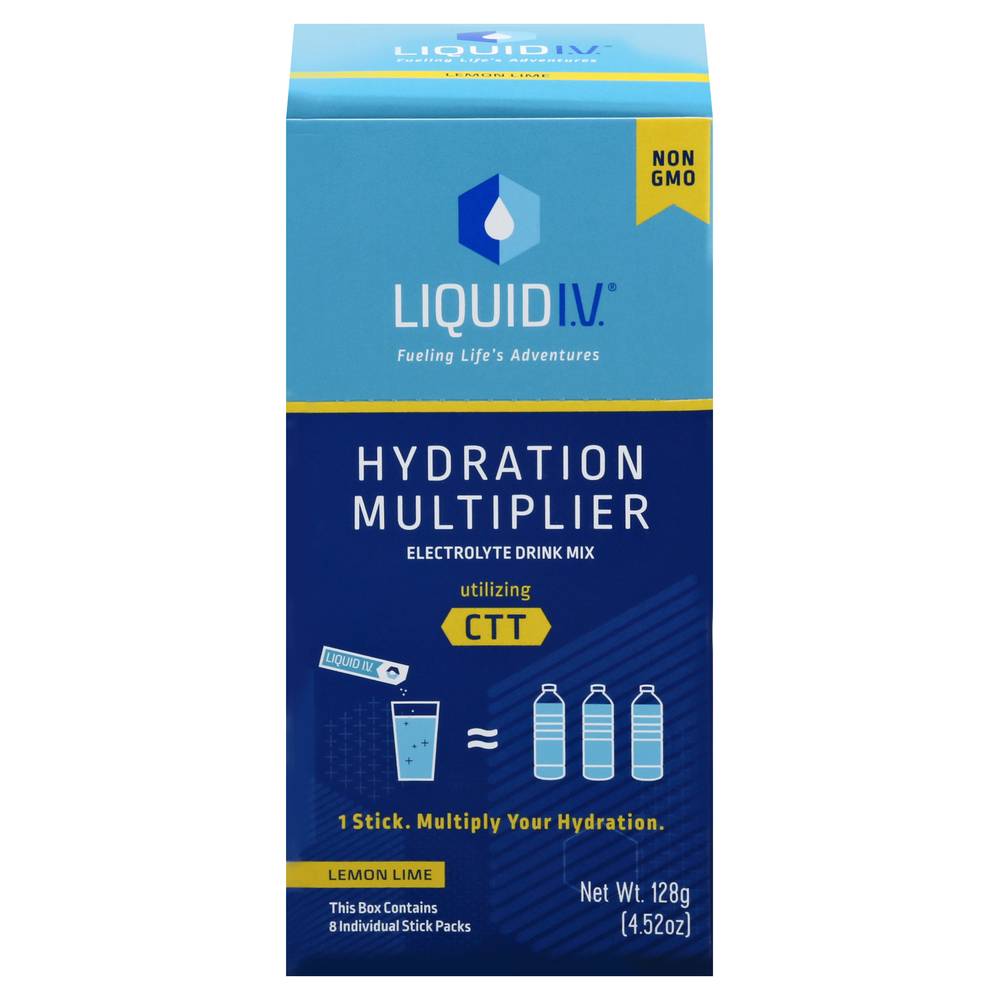 Liquid I.v. Hydration Multiplier Lemon Lime Electrolyte Mix