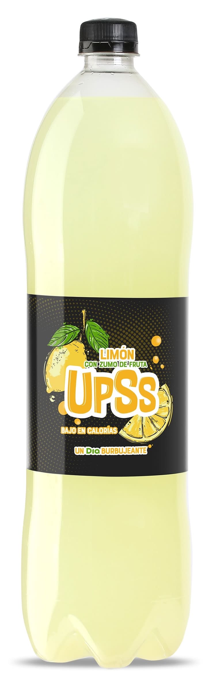 Refresco De Limón 6% Zumo Con Gas Upss Dia Botella 1.5 L