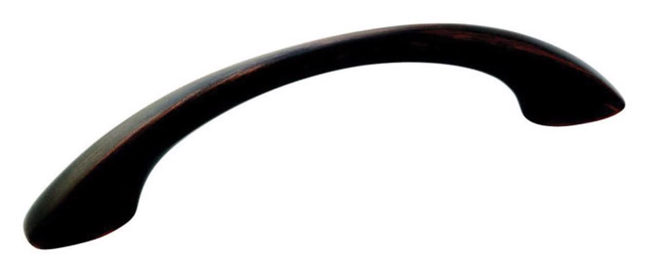 Amerock Contemporary Arch Cabinet Pull 3-3/4 In. Oil Rubbed Bronze Brown 1 Pk