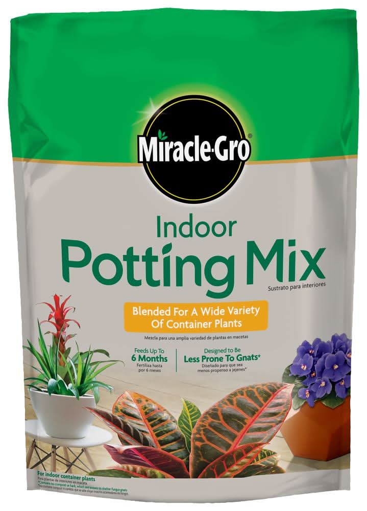 Miracle-Gro Indoor 6.0 Quart(s) All-purpose Potting soil mix