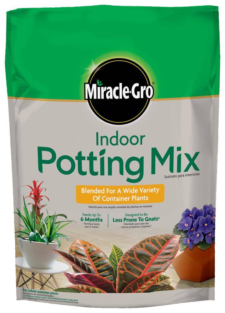 Miracle-Gro Indoor 6.0 Quart(s) All-purpose Potting soil mix | 72776430