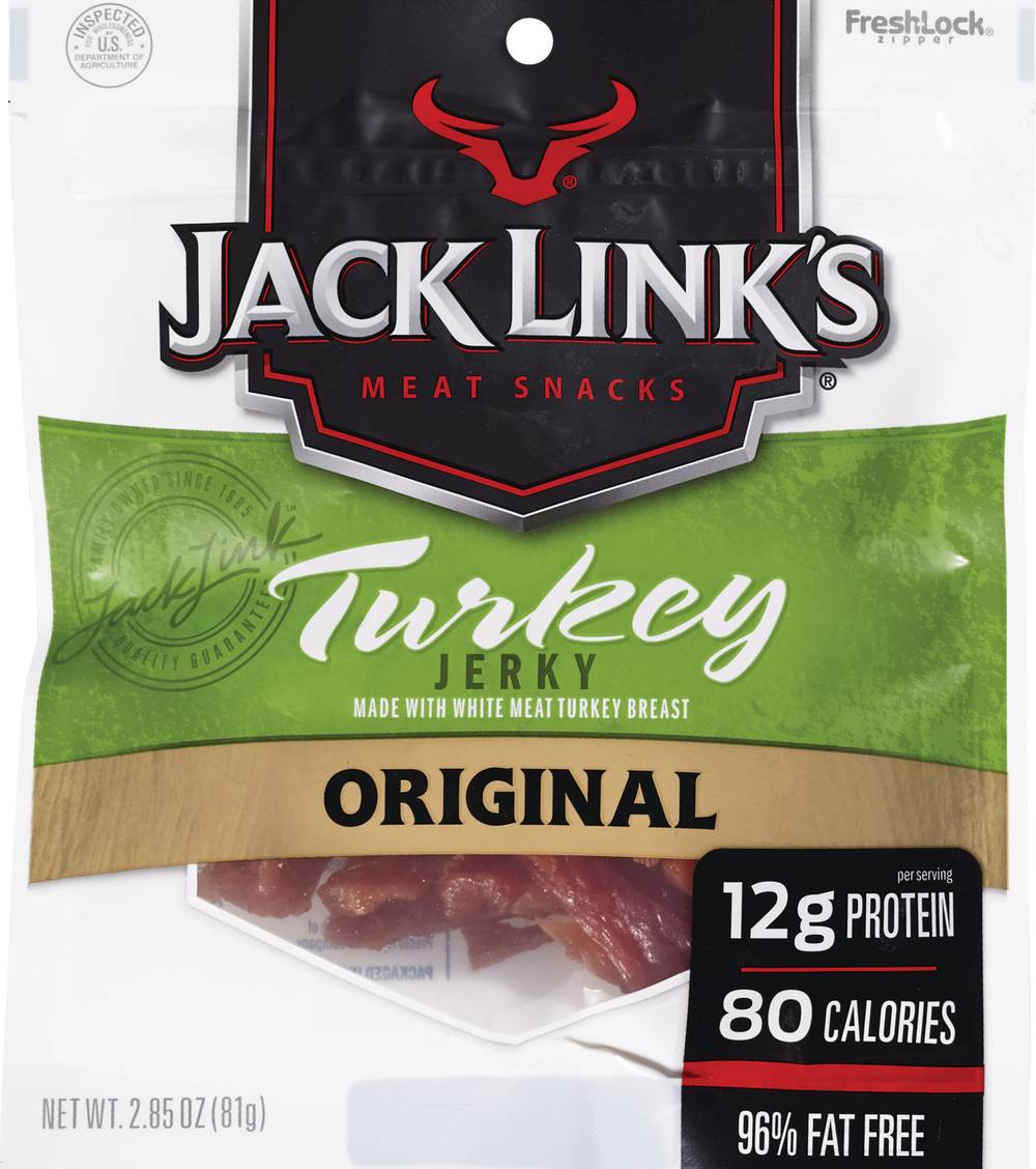 Jack Link's Original Turkey Jerky 2.85 oz