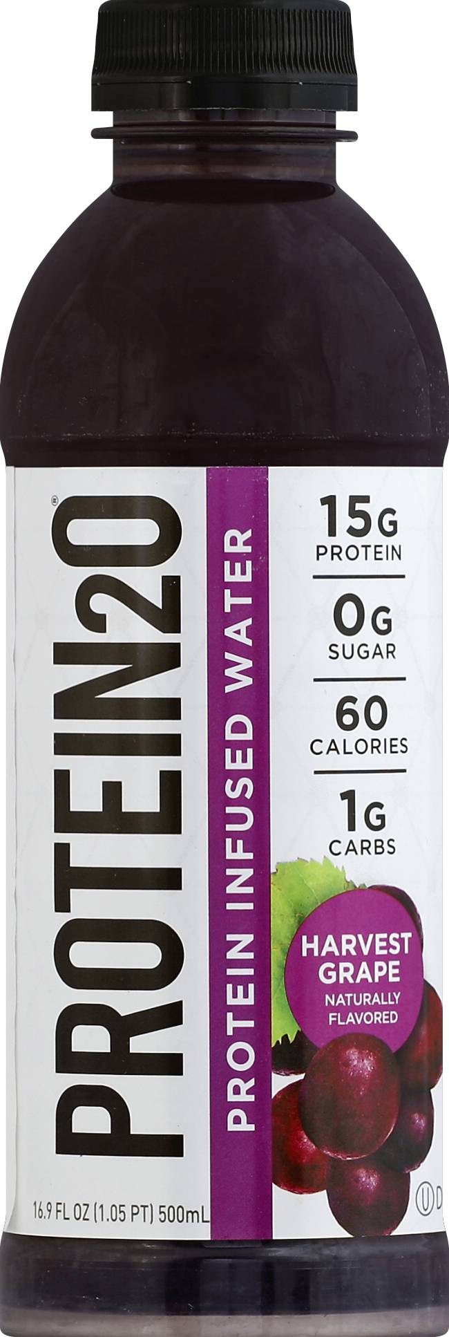 Protein2o Protein Infused Water Harvest Grape (12 x 1.41 oz)