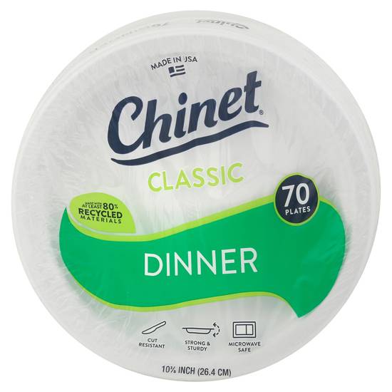 Chinet Classic Dinner Plates ( 70 ct )