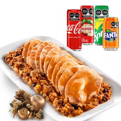 Pavo en su Jugo Para 4