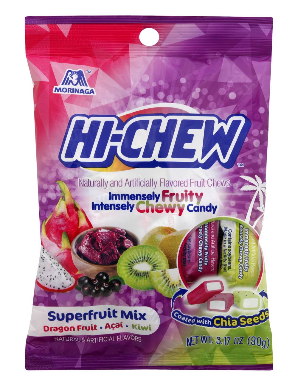 Hi-Chew Fruity Chewy Superfruit Mix Candy (3.2 oz)